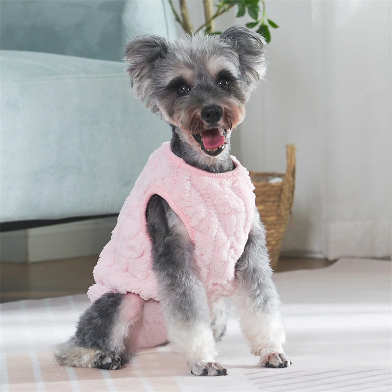 Warm Winter Wool Pet Vest Jacket