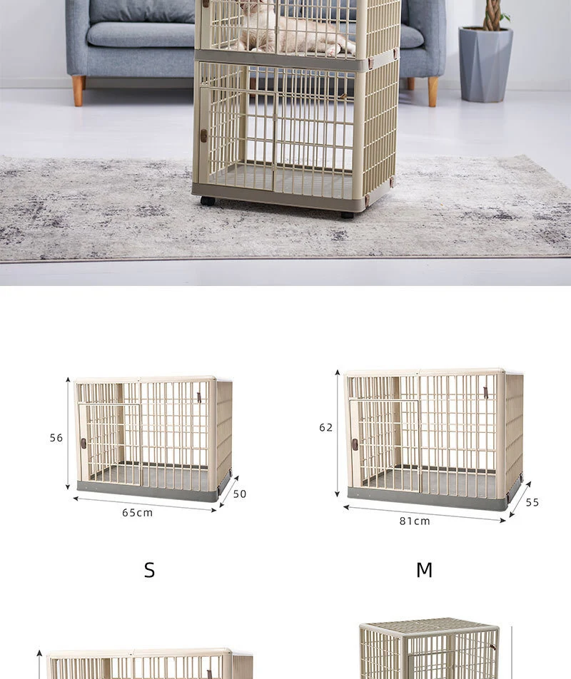 Indoor Luxury Dog Cage Villa