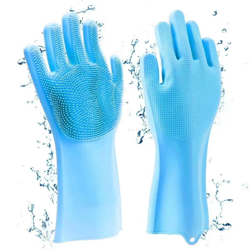 Silicone Hair Removal Pet Cleaning Gloves