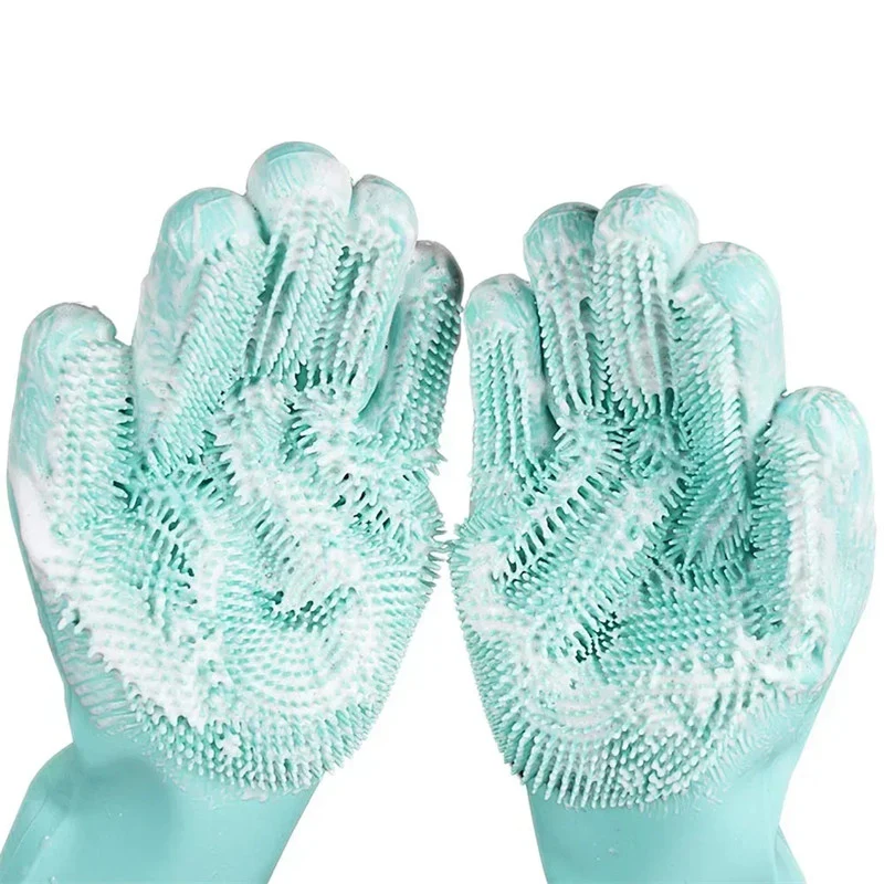Silicone Hair Removal Pet Cleaning Gloves