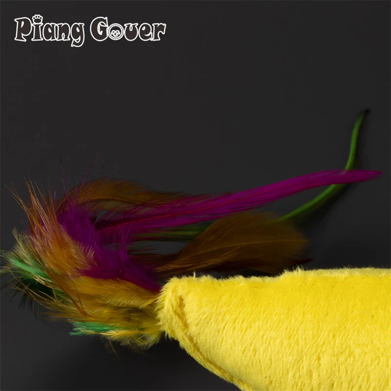 Plush Simulation Bird Cat Teasing Stick