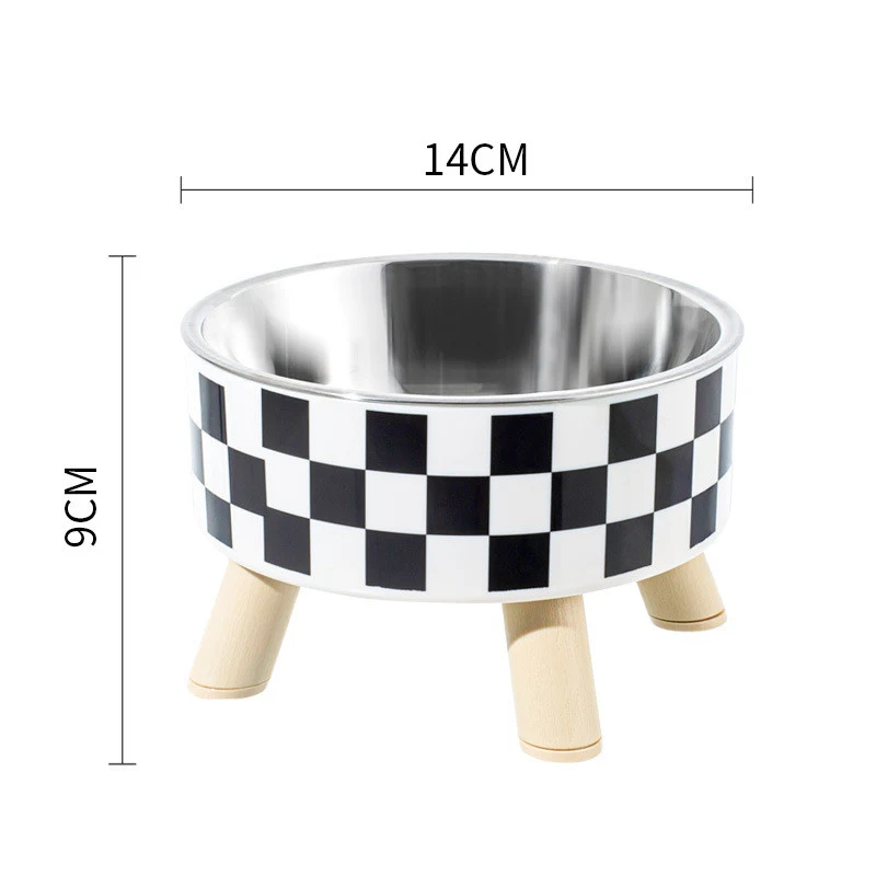 Stainless Steel Spill Proof Pet Food Plate