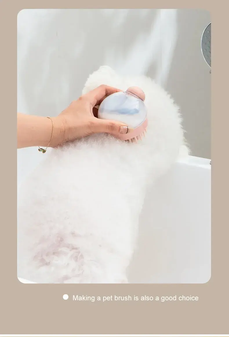 Pet Dog Beauty Massage Cleaning Brush