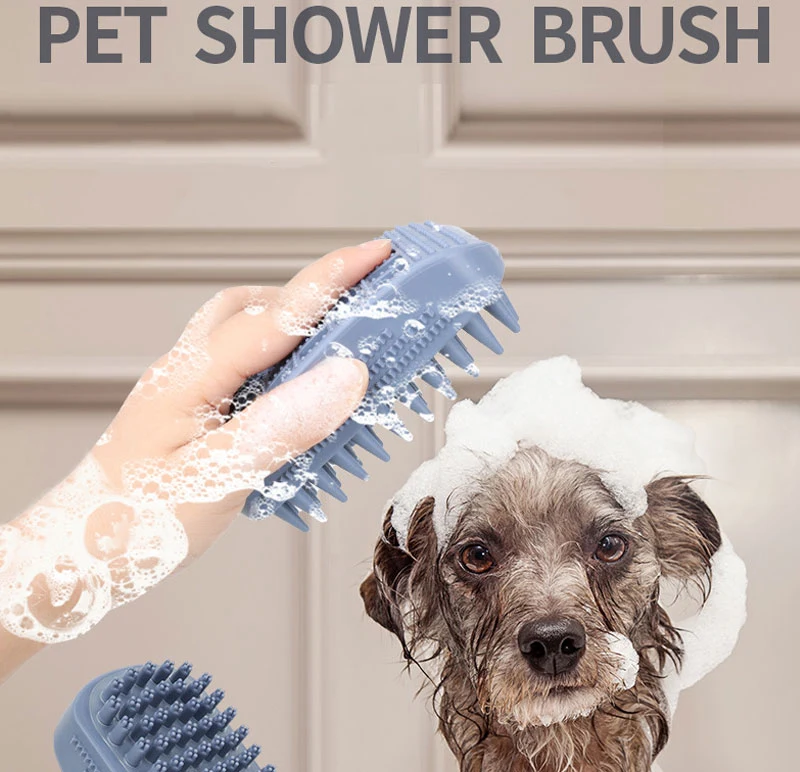 Pet Silicone Massage Bath Brush