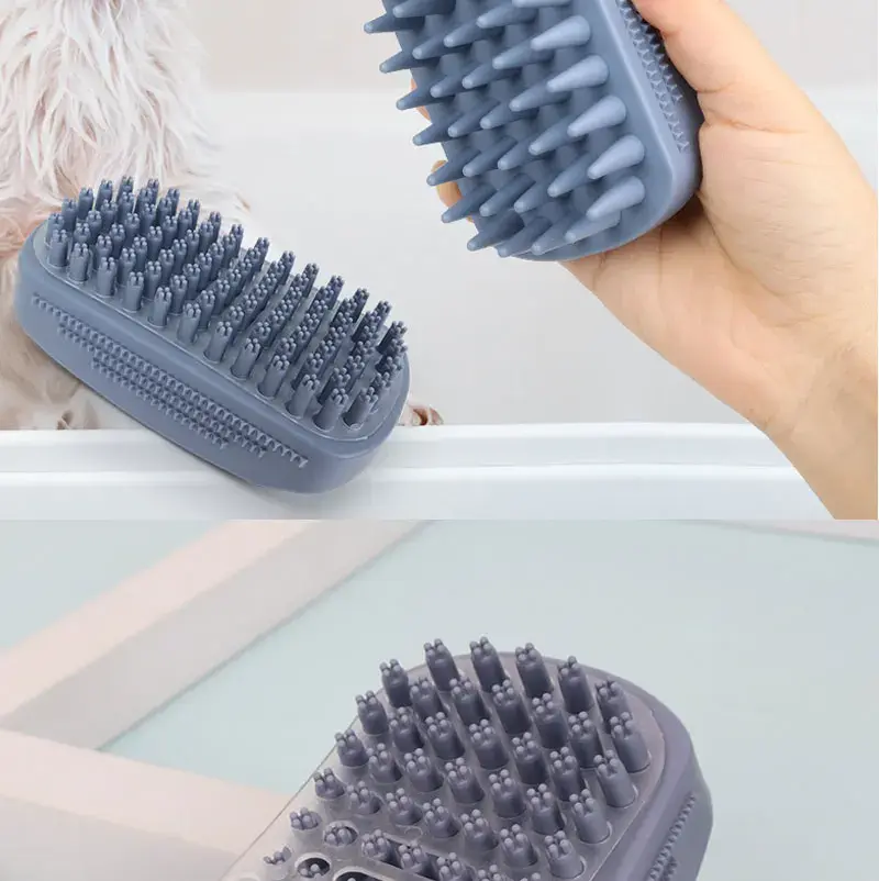 Pet Silicone Massage Bath Brush