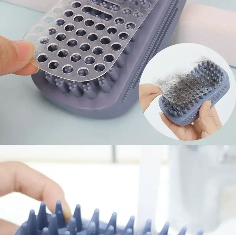 Pet Silicone Massage Bath Brush