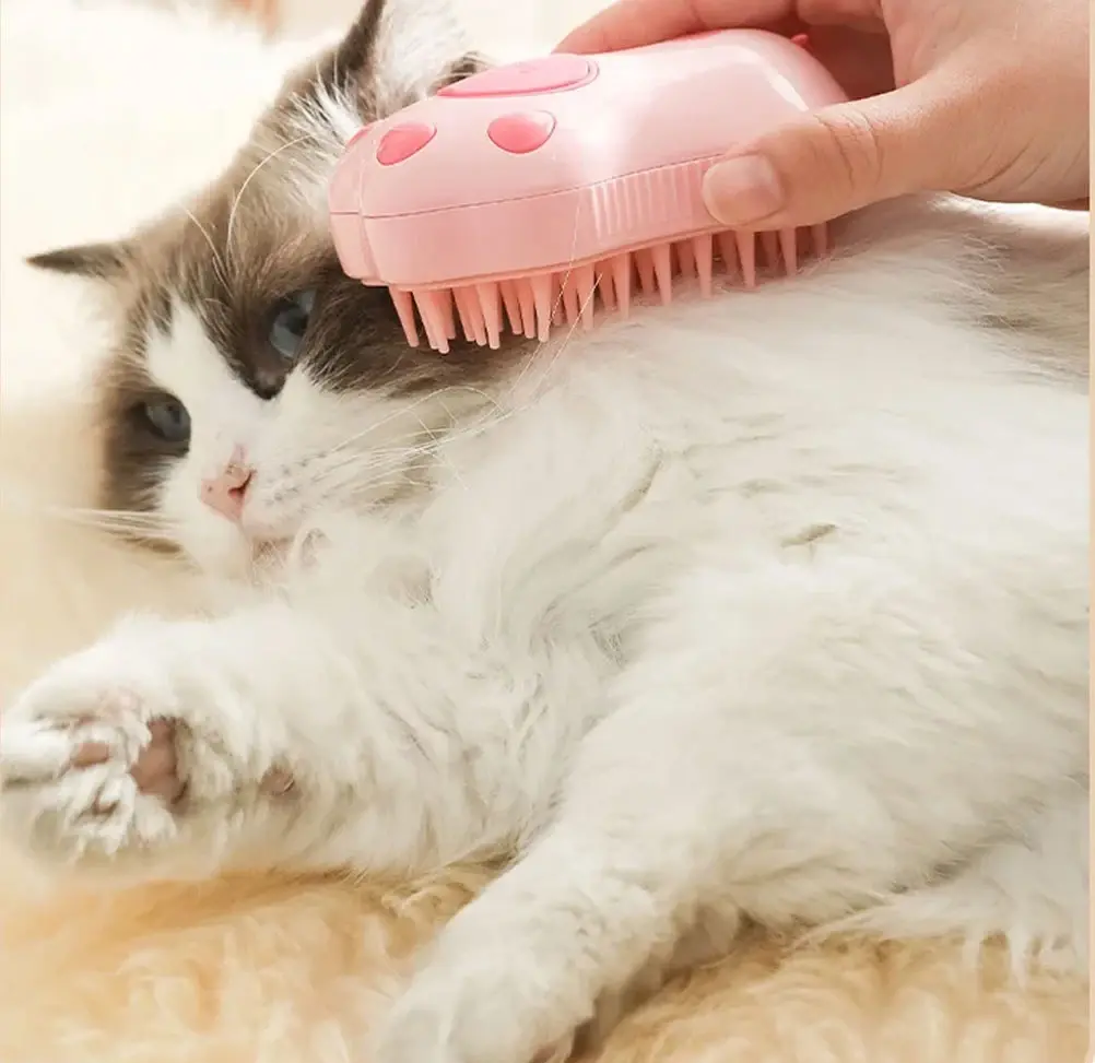 Three In One Electric Steam Pet Brush