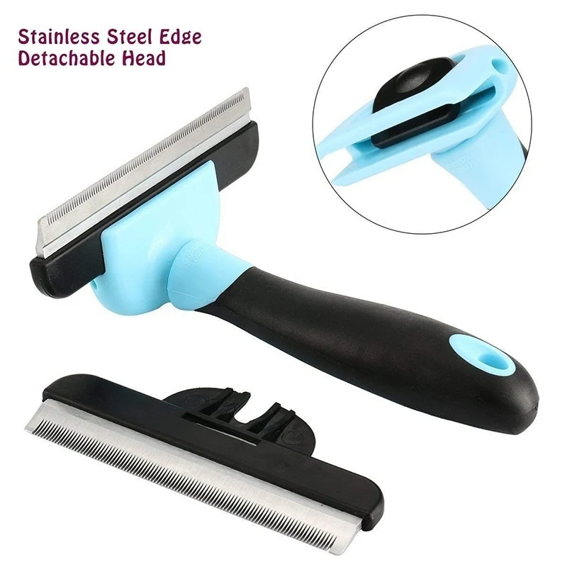Pet Grooming Brush Double Sided Hair Removal Comb
