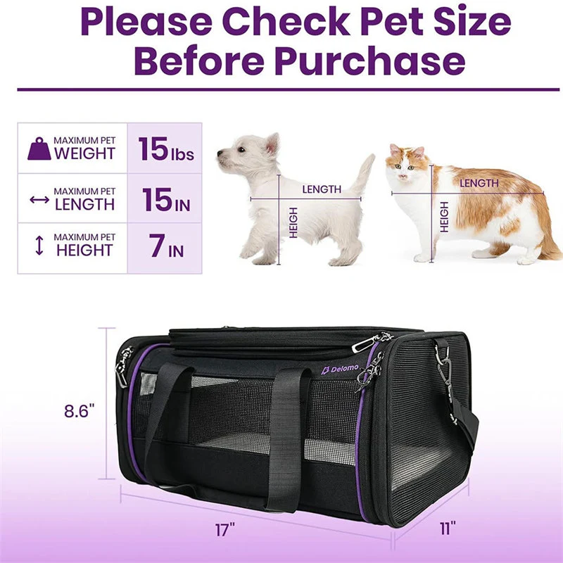 Breathable Single Shoulder Crossbody Cat Bag
