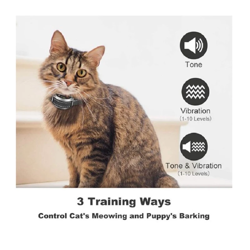 Cat Vibration Training Collar