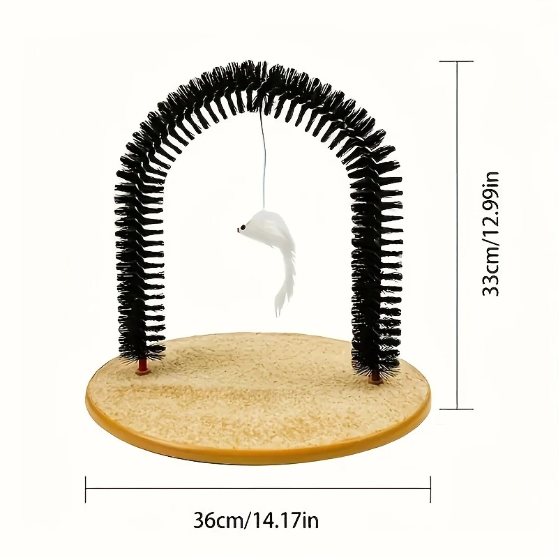 Cat Itching Toy Cat Arch Self Beauty Brush