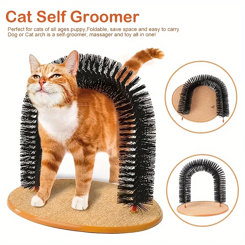 Cat Itching Toy Cat Arch Self Beauty Brush