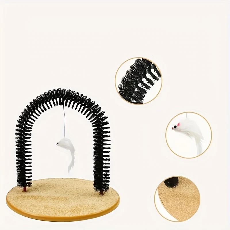 Cat Itching Toy Cat Arch Self Beauty Brush
