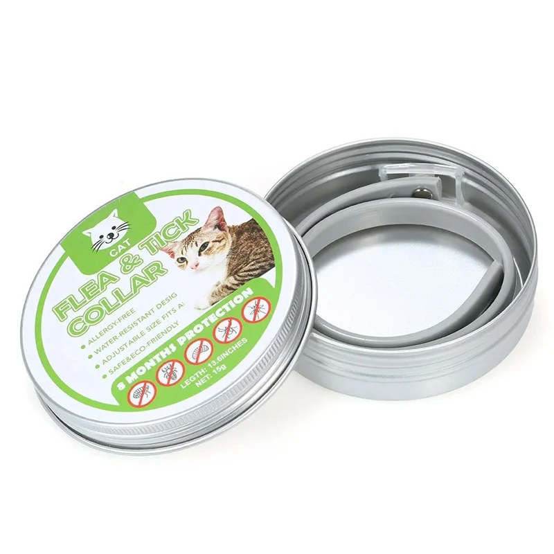 Cat Flea And Tick Collar Control Natural Essential Oil Adjustable Control