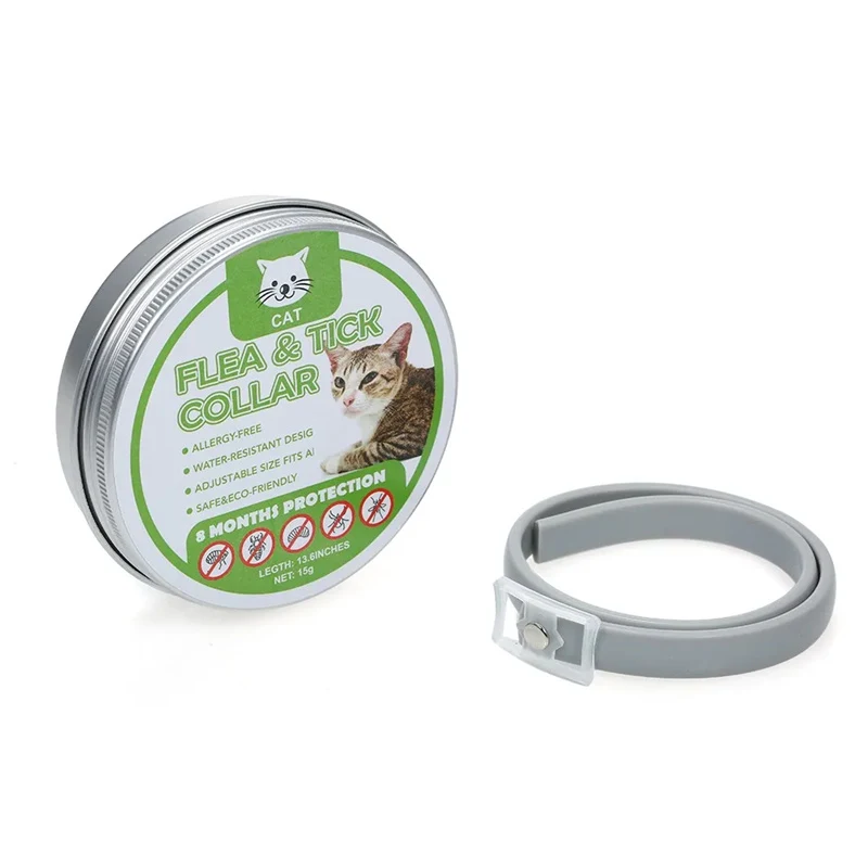 Cat Flea And Tick Collar Control Natural Essential Oil Adjustable Control
