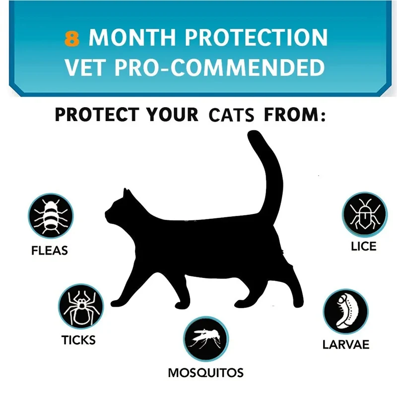 Cat Flea And Tick Collar Control Natural Essential Oil Adjustable Control