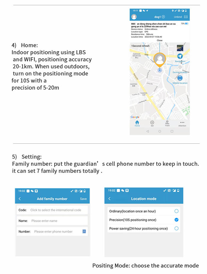 Pet GPS Anti Loss Device