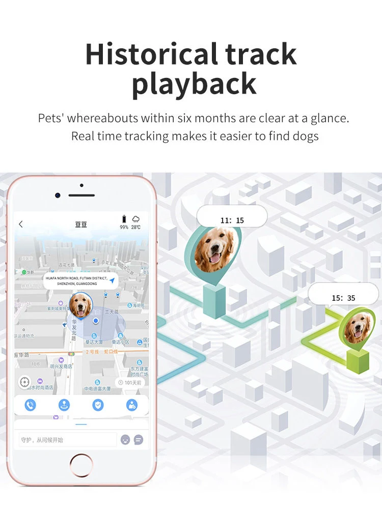 Cat And Dog Specific Positioning Anti Loss Device